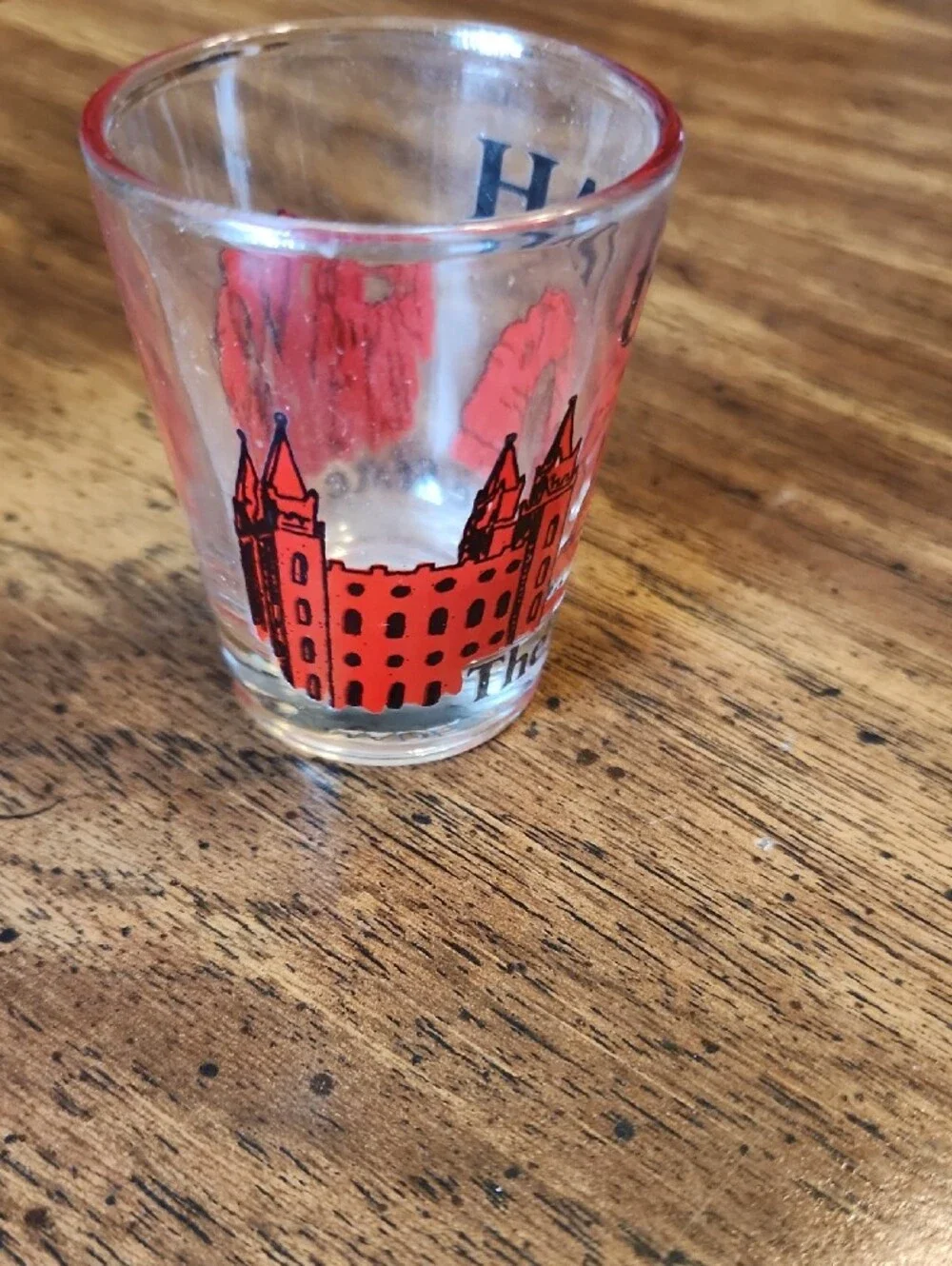 Utah Red Arch Glass Shot Glass - Souvenir Barware